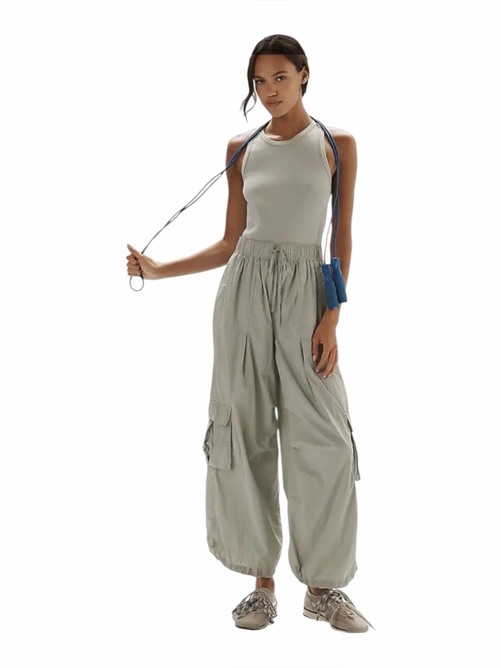 Daily Practice x Anthropologie Messa Sleeveless Jumpsuit Size Medium